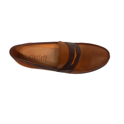 Mocassins cognac